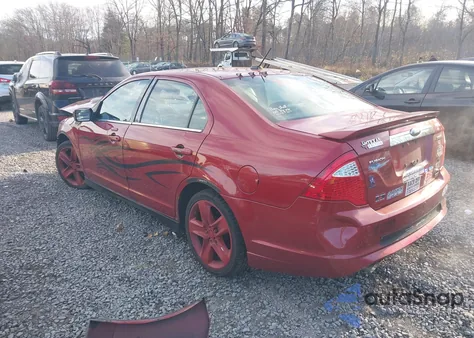 2010 Ford Fusion Sport from USA, damaged, VIN 3FAHP0KC9AR152128